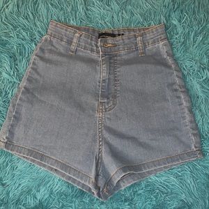 PLT high waist shorts